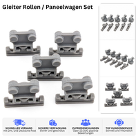 Printbtw 5er Set Gleiter Rollen / Paneelwagen passend für IKEA Kvartal Gardinen – Produktbild 2 – 56227388522820 – Revision 2026-10-09