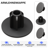 ARMLEHNENKAPPE – PASSEND FÜR VW T4 · 701881979 – Schwarz – Bild 2 – 56345486786884