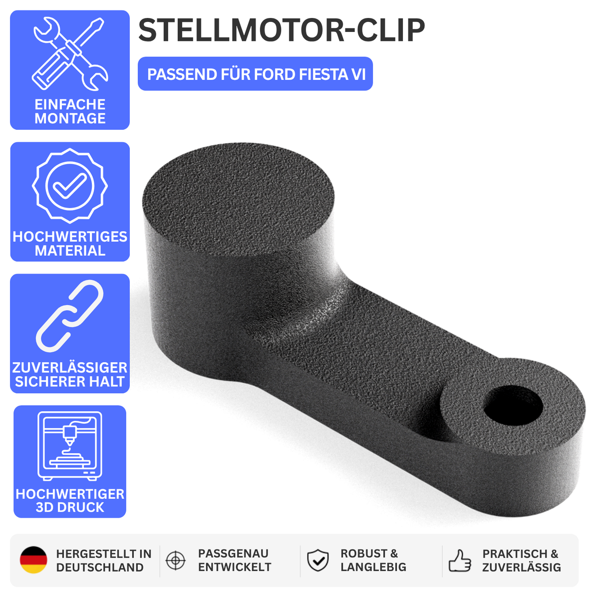 STELLMOTOR-CLIP – Produktbild 1 – PrintBTW