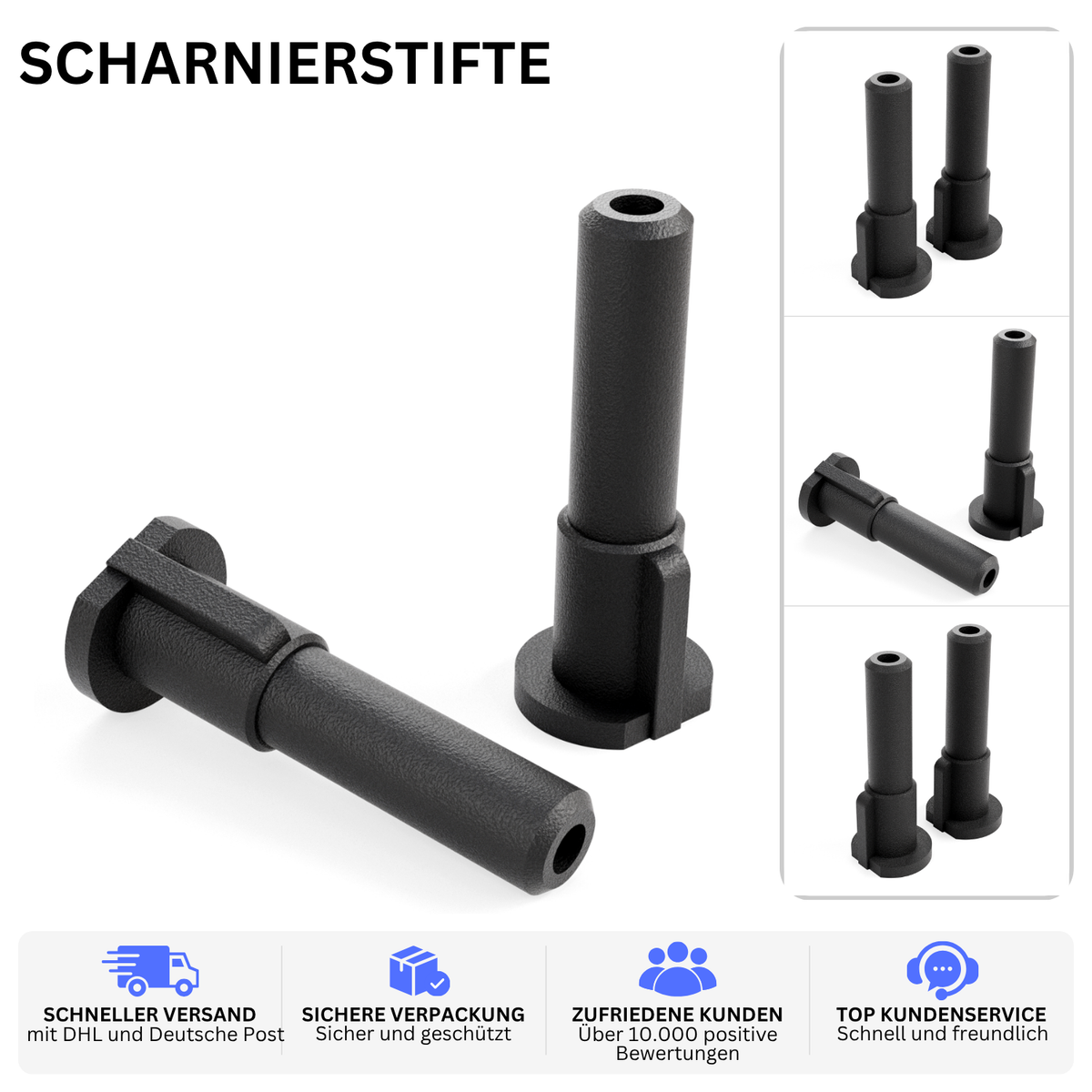 Scharnierstift passend für Ford Fiesta B-Max MK7 – Langlebig & passgenau | PrintBTW – Produktbild 2 – Revision 20260911 – 56376905728324