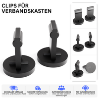 Clip Verbandskastendeckel passend für VW Bus T5 T6 7H5867549 Schwarz | Printbtw – Produktbild 2 – Revision 20260911 – 56436697203012