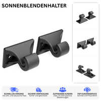 Sonnenblendenhalter passend für Porsche 924 – passgenaue, langlebige Befestigung | Printbtw – Produktbild 2 – Revision 20260911 – 56543743639876