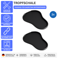 Printbtw 2x Tropfschale passend für Sagrotan Seifenspender – Produktbild 1 – 57357855621444 – Revision 2026-10-09