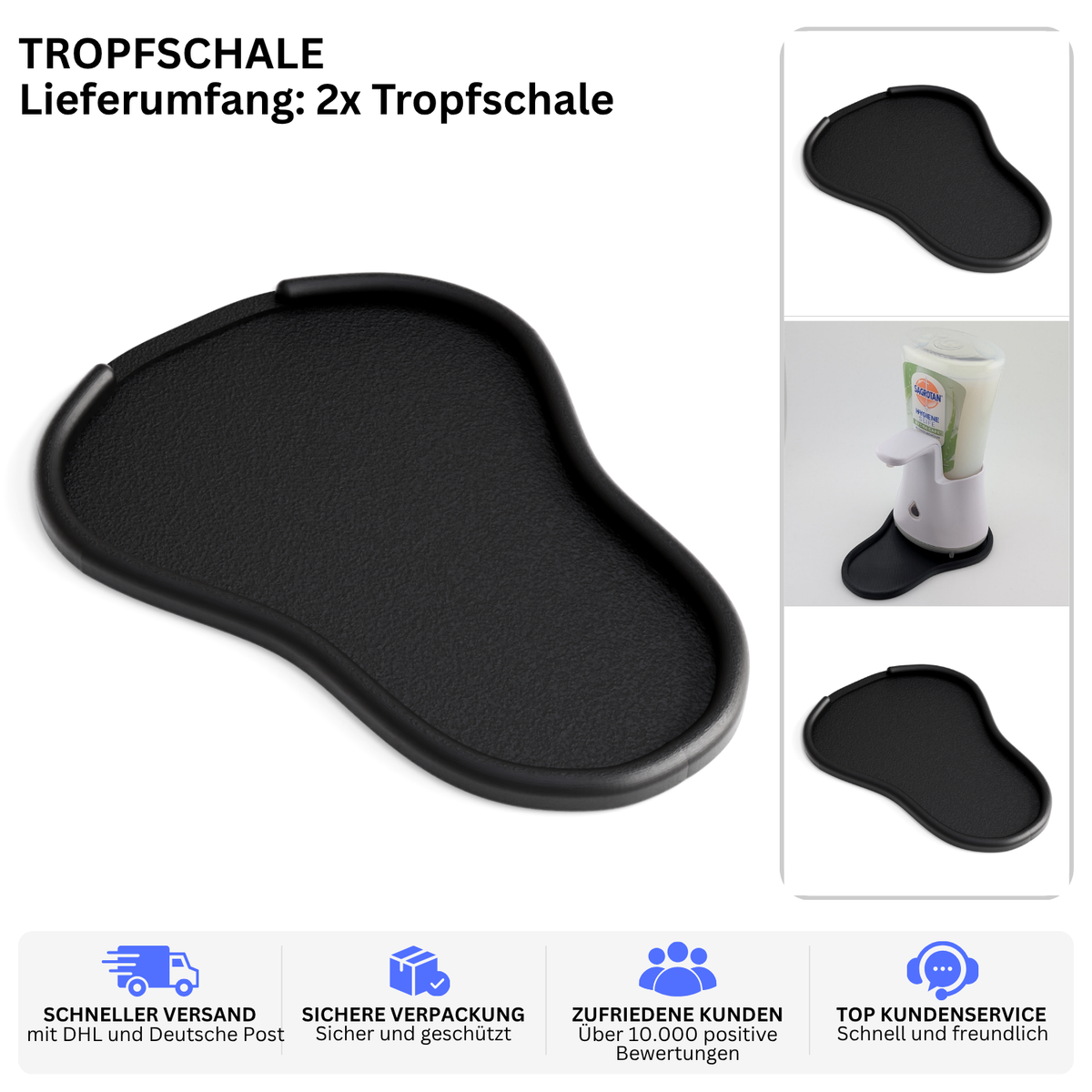 Printbtw 2x Tropfschale passend für Sagrotan Seifenspender – Produktbild 2 – 57357855621444 – Revision 2026-10-09