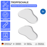 Printbtw 2x Tropfschale passend für Sagrotan Seifenspender – Produktbild 1 – 57357855654212 – Revision 2026-10-09