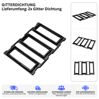 Printbtw 2x Gitter Dichtung passend für Bestway Airjet Lay-Z-Spa Whirlpool Pumpe – Produktbild 2 – 57357932331332 – Revision 2026-10-09
