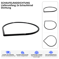 Printbtw 2x Schaufelrad Dichtung passend für Bestway Sandfilter P05073 – Produktbild 2 – 57357936099652 – Revision 2026-10-09