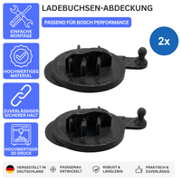 Printbtw 2x Ladebuchse Abdeckung Plug passend für Bosch Performance – Produktbild 1 – 57357943963972 – Revision 2026-10-09