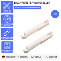 DACHFENSTER-AUFSTELLER – FÜR CARAVAN UND WOHNMOBIL – 2 – Ansicht 1