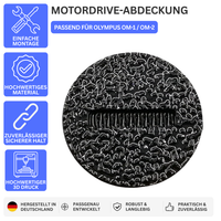 MOTORDRIVE-ABDECKUNG – PASSEND FÜR OLYMPUS OM-1 / OM-2 – Ansicht 1