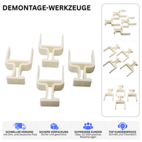 DEMONTAGE-WERKZEUGE – PASSEND FÜR HUSQVARNA MÄHROBOTER – Weiss – Ansicht 2