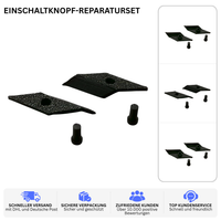 EINSCHALTKNOPF-REPARATURSET – PASSEND FÜR GARMIN EDGE 1000 – 2x Schwarz – Ansicht 2