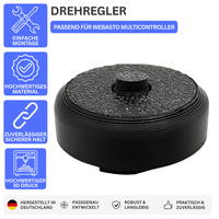 DREHREGLER – PASSEND FÜR WEBASTO MULTICONTROLLER – Ansicht 1