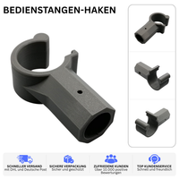 BEDIENSTANGEN-HAKEN – PASSEND FÜR VELUX DACHFENSTER – Grau – Ansicht 2