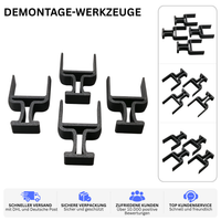 DEMONTAGE-WERKZEUGE – PASSEND FÜR HUSQVARNA MÄHROBOTER – Schwarz – Ansicht 2