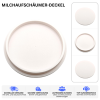 MILCHAUFSCHÄUMER-DECKEL – PASSEND FÜR SEVERIN SM9684 / SM9688 / SM3582 – Weiss – Ansicht 2