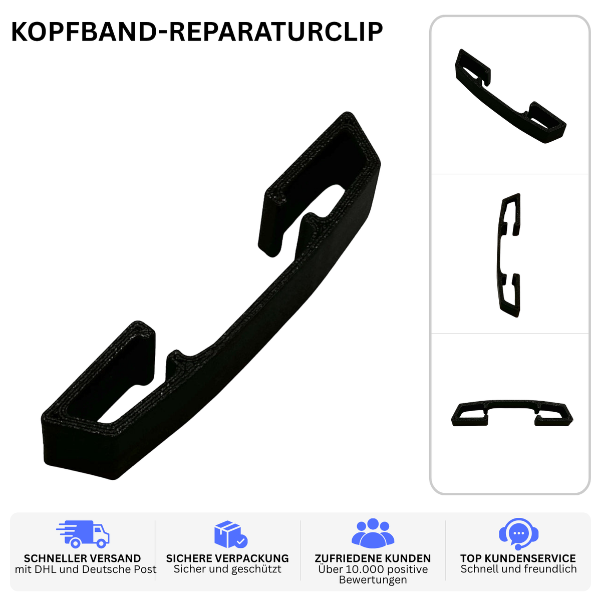 KOPFBAND-REPARATURCLIP – PASSEND FÜR ASTRO A40 – 1 – Ansicht 2