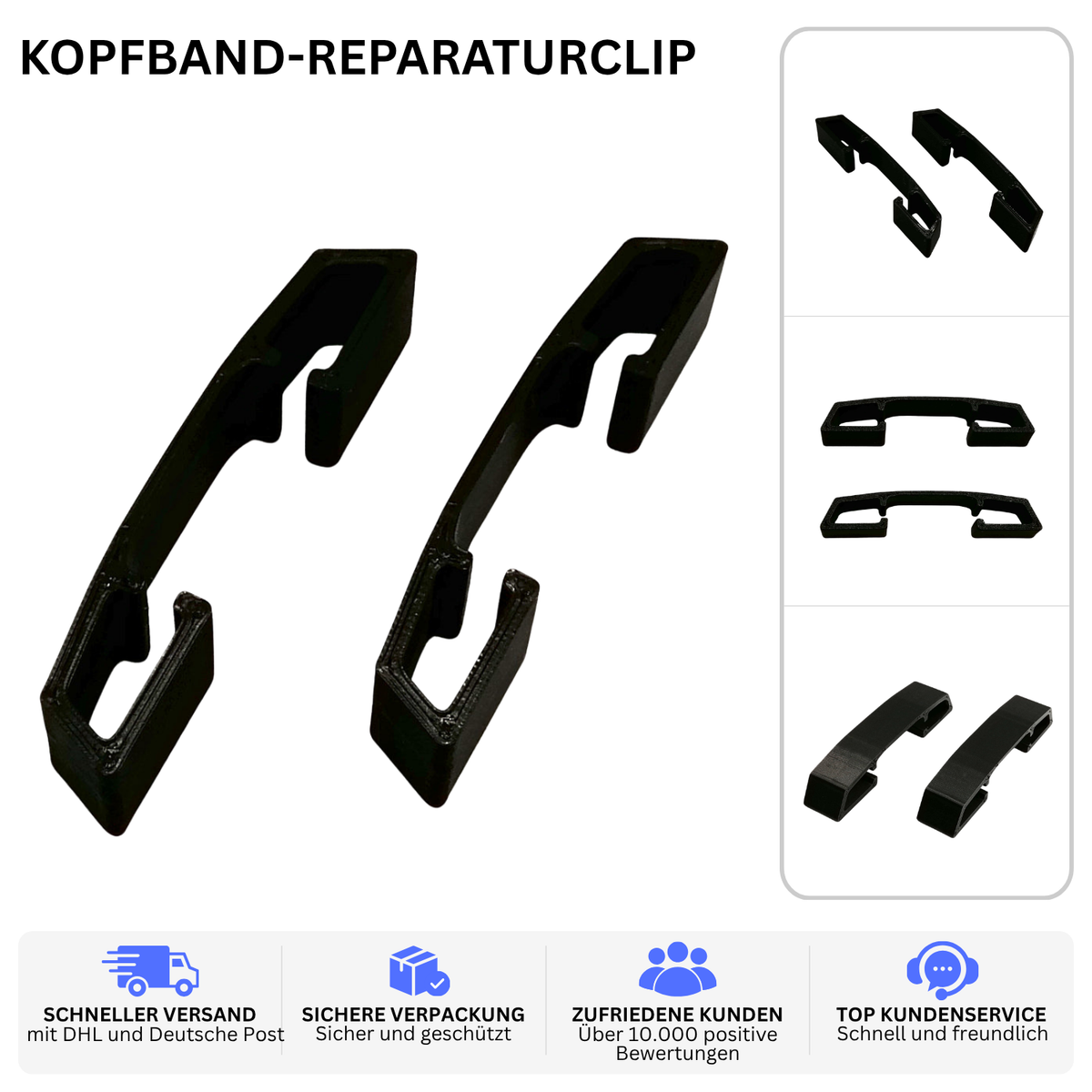 KOPFBAND-REPARATURCLIP – PASSEND FÜR ASTRO A40 – 2 – Ansicht 2