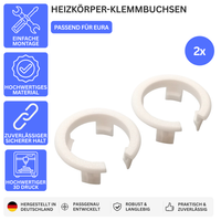 HEIZKÖRPER-KLEMMBUCHSEN – PASSEND FÜR EURA – Default Title – Ansicht 1
