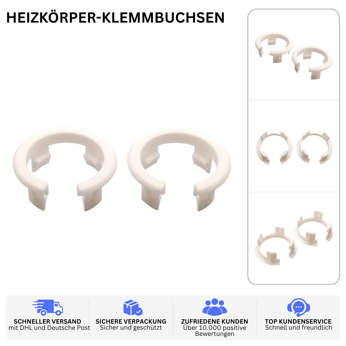 HEIZKÖRPER-KLEMMBUCHSEN – PASSEND FÜR EURA – Default Title – Ansicht 2