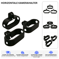 HORIZONTALE KAMERAHALTER – PASSEND FÜR INSTA360 GO 2 – Ansicht 2