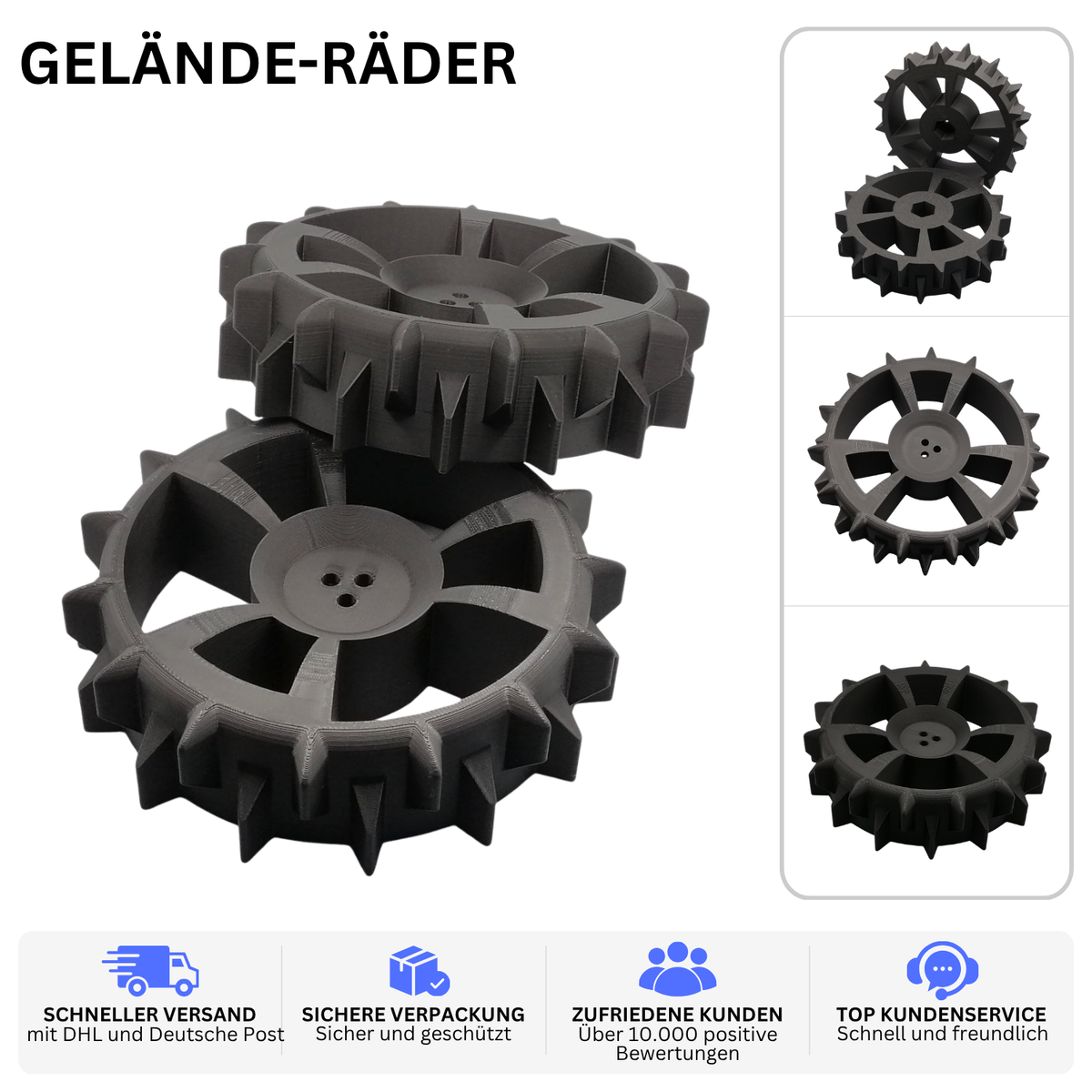 GELÄNDE-RÄDER – PASSEND FÜR BOSCH INDEGO – Default Title – Ansicht 2