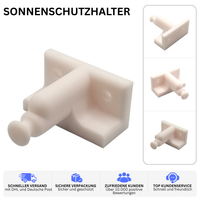 SONNENSCHUTZHALTER – PASSEND FÜR HYMER 564 ROLLO – Weiss – Ansicht 2