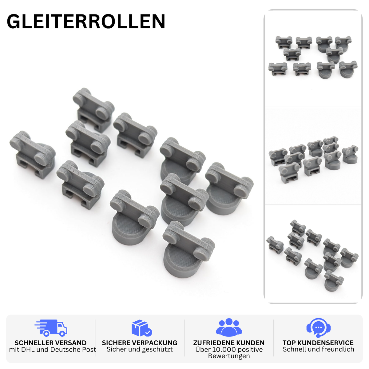 GLEITERROLLEN – PASSEND FÜR IKEA KVARTAL – Bild 2 – H_3-4