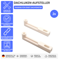 DACHLUKEN-AUFSTELLER – PASSEND FÜR FENDT DACHFENSTER – 2 – Ansicht 1