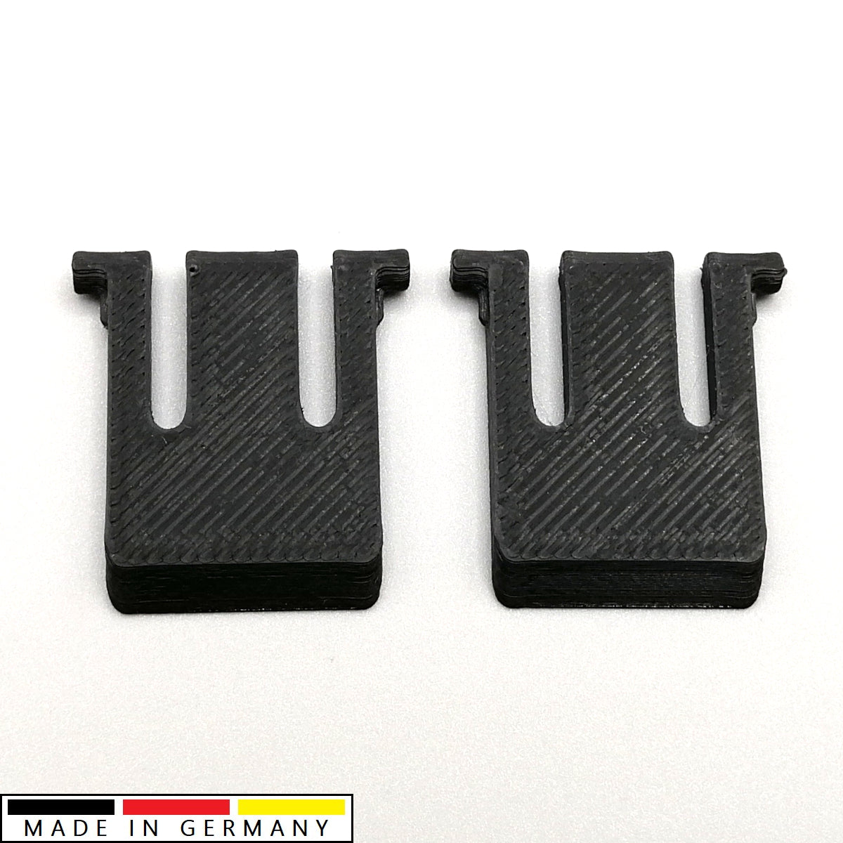 1 Paar Ersatz Tastaturfüße passend für Logitech K260 K270 K270r in schwarz Tastatur