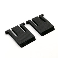 1 Paar Ersatz Tastaturfüße passend für Logitech K260 K270 K270r in schwarz Tastatur