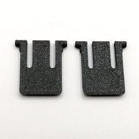1 Paar Ersatz Tastaturfüße passend für Logitech K260 K270 K270r in schwarz Tastatur