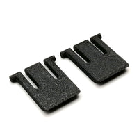 1 Paar Ersatz Tastaturfüße passend für Logitech K260 K270 K270r in schwarz Tastatur