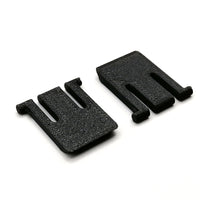 1 Paar Ersatz Tastaturfüße passend für Logitech K260 K270 K270r in schwarz Tastatur