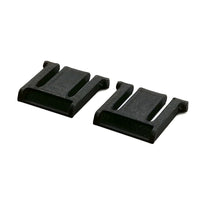 1 Paar Ersatz Tastaturfüße passend für Logitech K360 in schwarz - Tastatur