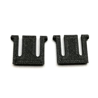 1 Paar Ersatz Tastaturfüße passend für Logitech K360 in schwarz - Tastatur