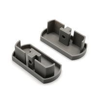 2x Ersatz Endkappe passend für IKEA Kvartal 3-Läufig Gardinenschiene Abdeckkappe