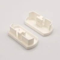 2x Ersatz Endkappe passend für IKEA Kvartal 3-Läufig Gardinenschiene Abdeckkappe