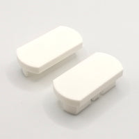 2x Ersatz Endkappe passend für IKEA Kvartal 3-Läufig Gardinenschiene Abdeckkappe