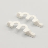 2x Ersatz Gleiter Rollenhalter passend für IKEA Kvartal Halterung Gardinen