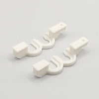 2x Ersatz Gleiter Rollenhalter passend für IKEA Kvartal Halterung Gardinen
