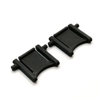 1 Paar Ersatz Tastaturfüße passend für Razer Lycosa schwarz Tastatur Keyboard