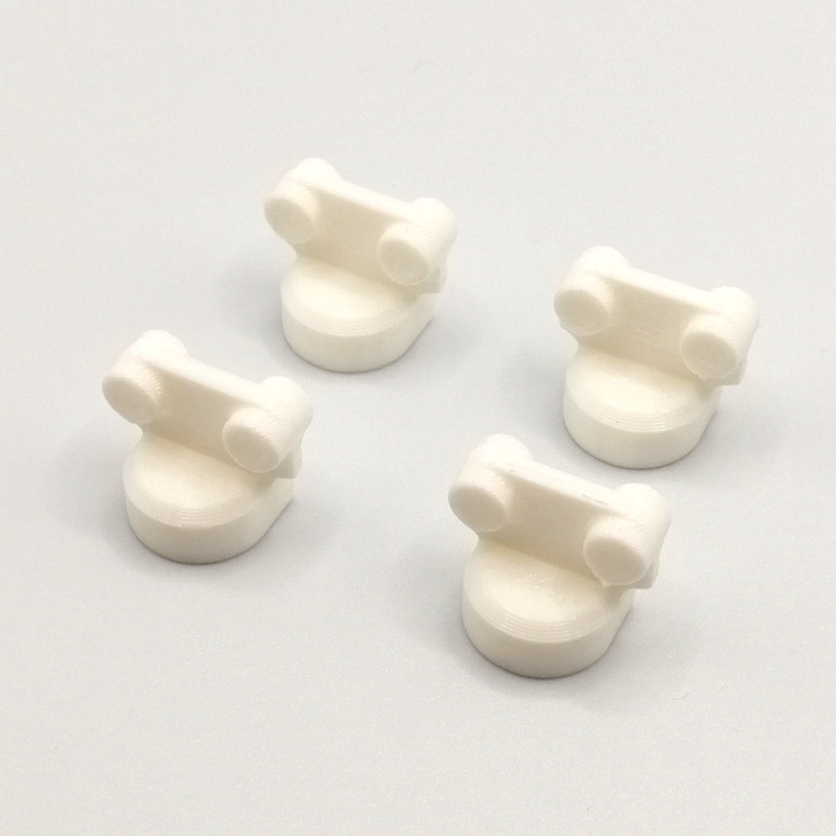 4x Ersatz Gleiter Rolle passend für IKEA Kvartal Gardinenschienen Ersatzteil