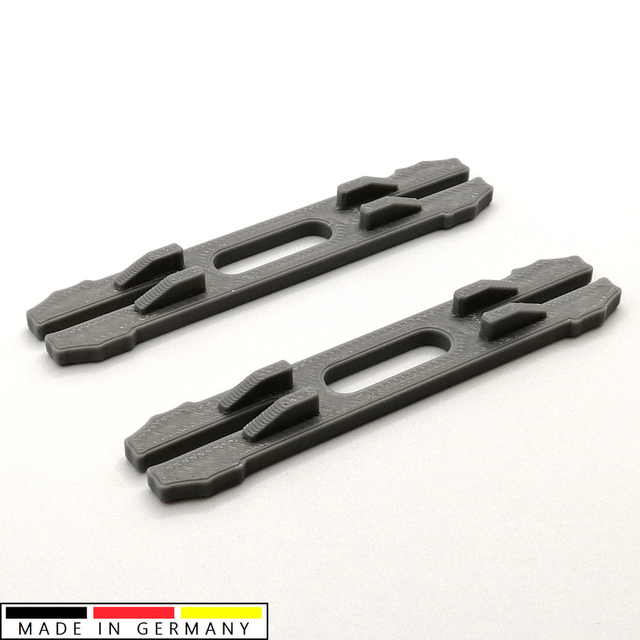 2x Ersatz Verbinder passend für IKEA Vidga zu Laufleiste Gardinenschiene