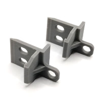 2x Ersatz Zugstangenbefestigung passend für IKEA Kvartal Laufleiste - verstärkt
