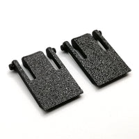 1 Paar Ersatz Tastaturfüße passend für Logitech K330 in schwarz - Tastaturfüße