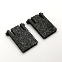 1 Paar Ersatz Tastaturfüße passend für Logitech MK300 in schwarz - Tastatur