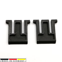 1 Paar Ersatz Tastaturfüße passend für Logitech MK250 in schwarz - Tastatur