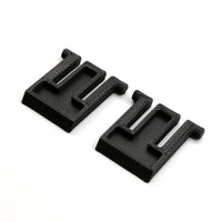 1 Paar Ersatz Tastaturfüße passend für Logitech MK250 in schwarz - Tastatur