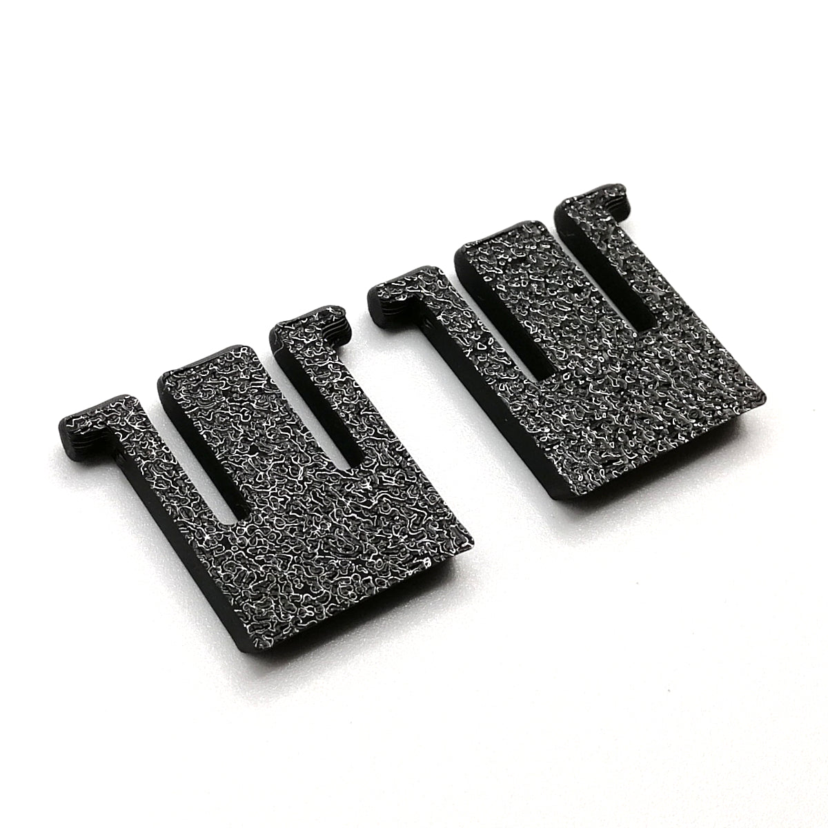 1 Paar Ersatz Tastaturfüße passend für Logitech MK250 in schwarz - Tastatur